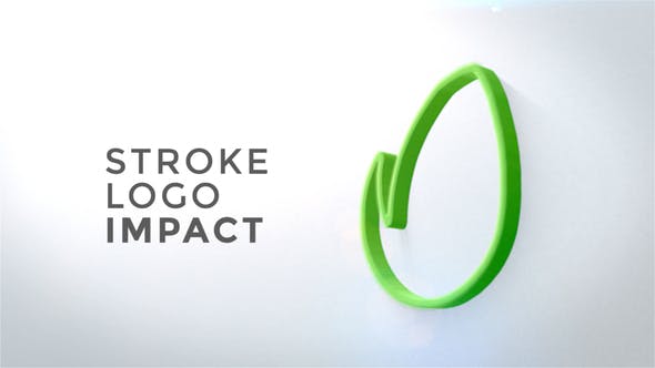 Videohive Stroke Logo Impact 21610372