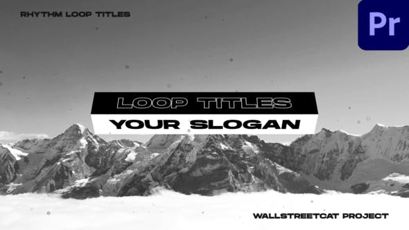 Videohive Rhythm Loop Titles 30290123