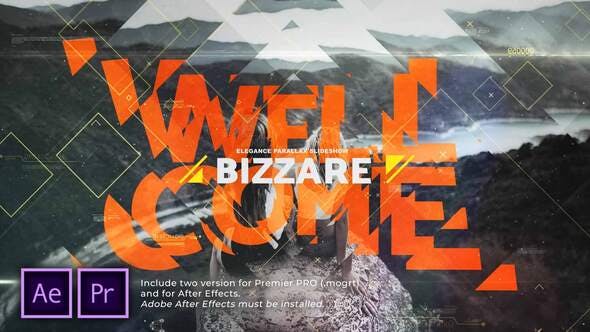 Videohive Bizarre Parallax Slideshow 30234730
