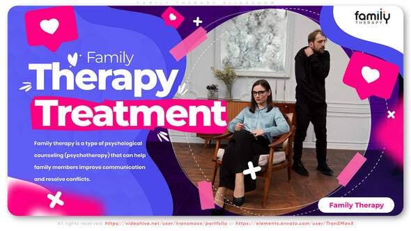 Videohive Family Therapy Slideshow 30621995