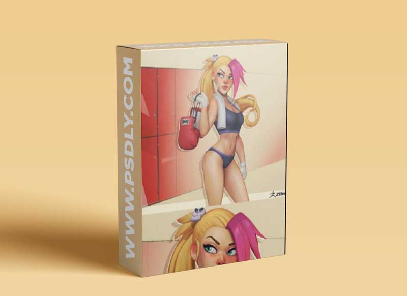 Fighter Pin-up