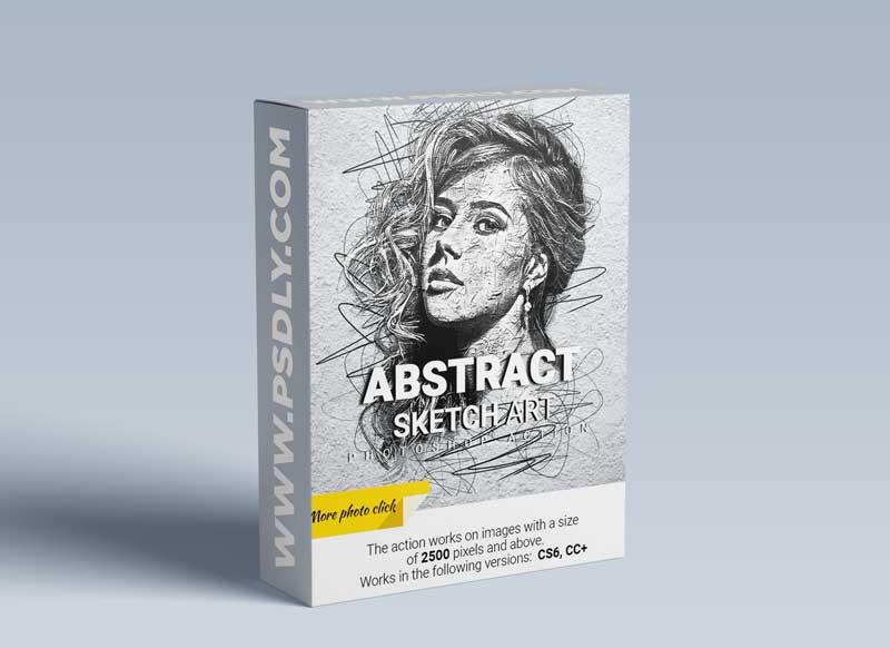 GraphicRiver - Abstract Sketch Art Photoshop Action 29913460