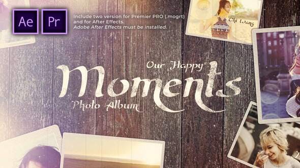 Videohive Happy Moments Slideshow 30449224
