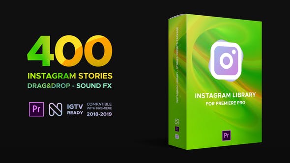 Videohive Instagram Library for Premiere Pro 23068744