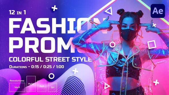 Colorful Street Style Fashion Promo 30028028