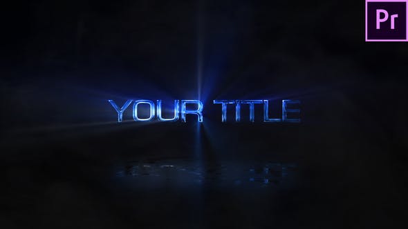 Videohive Smoke & Light Title 30572660