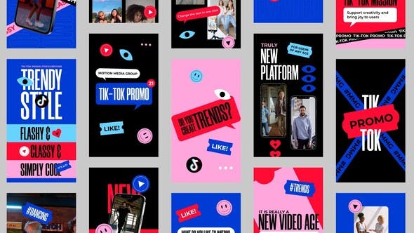 Videohive TikTok Stories Pack 30653429