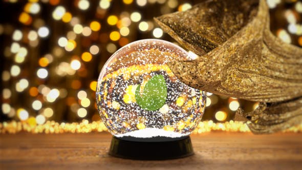 Videohive Christmas Snow Globe 29112935