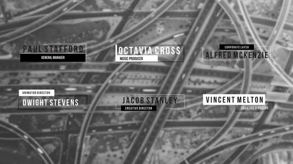 Videohive Lower Thirds 29679274