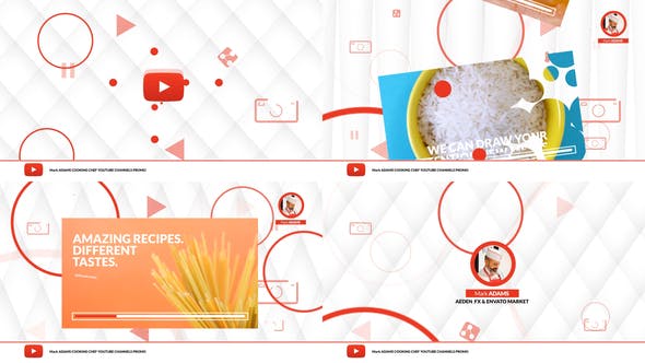 Easy Color Control - No plugin - Video Tutorial included - Editable with After Effects CS5.5+ - 1920×1080 Full HD resolution - 4 Image Placeholders - 9 Text Placeholders - 1 Logo Placeholders - The pictures are not included in the project. - Duration 0:23