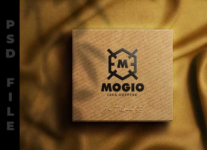 Cardboard mockup
