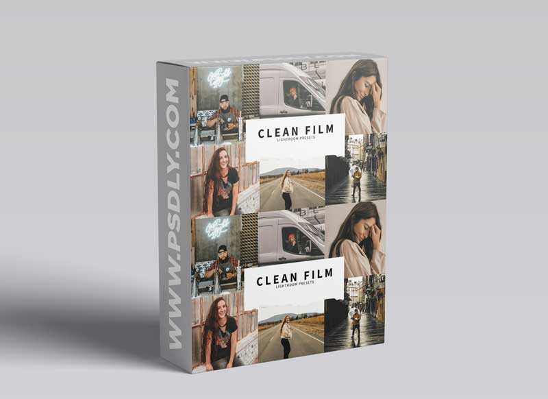 CreativeMarket - 10 Clean Film Lightroom Presets 5978546