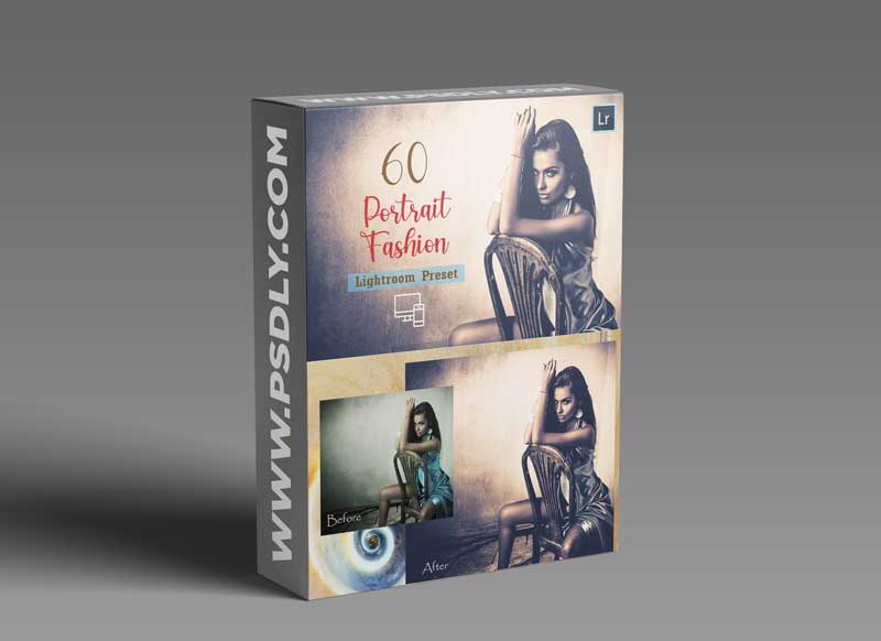 CreativeMarket - 60 Portrait Fashion Lightroom Preset 5922394