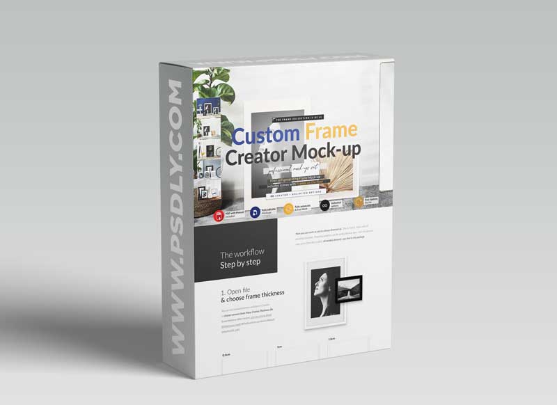 CreativeMarket - Automatic Frame on the Floor Creator 5827594