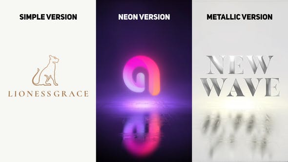 Videohive Minimal Logo v2 3 versions 30823802