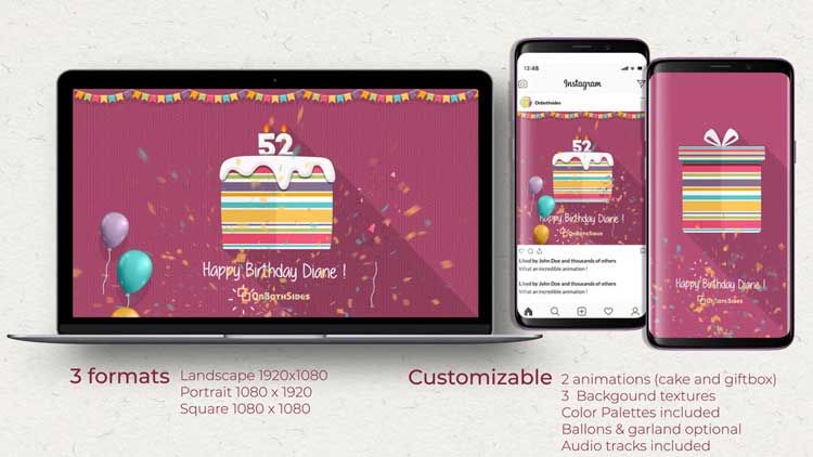 MotionElements Birthday Opener 16262628