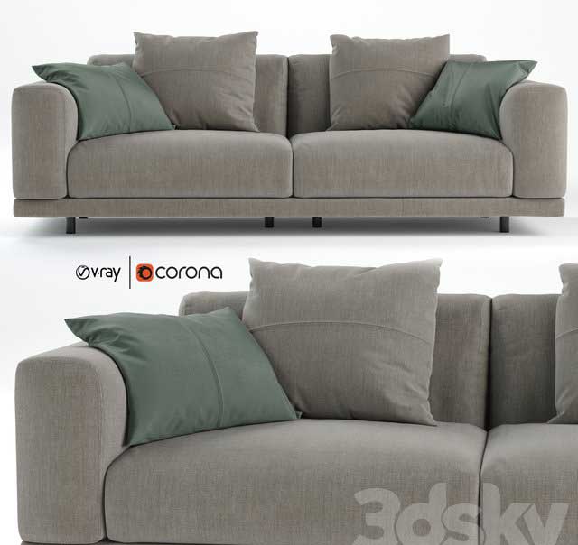 Nevyll sofa by Diter italia 230x106 cm