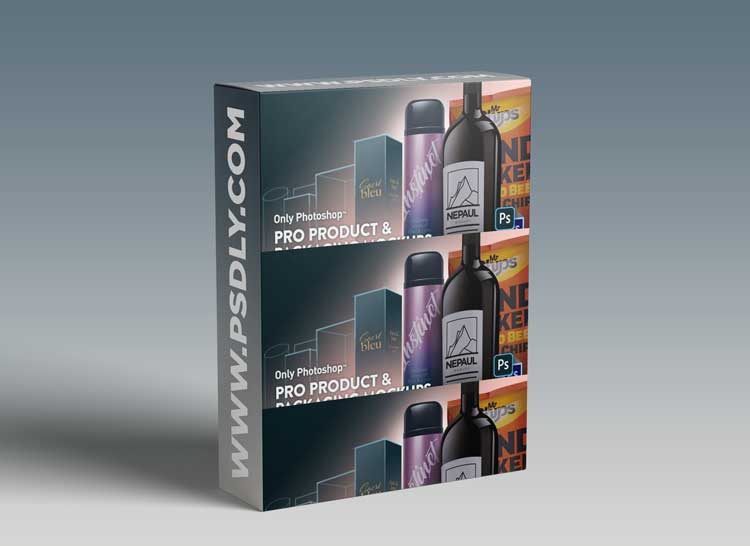 Only Photoshop | Pro Product & Packaging Mockups