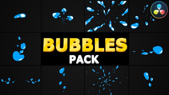 Videohive Bubbles Pack | DaVinci Resolve 31271911