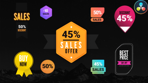 Videohive Sales Badges Toolkit 29830200