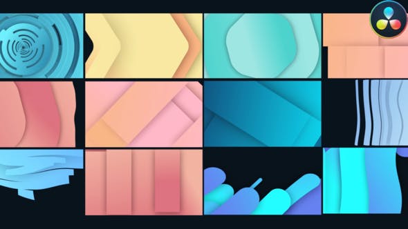 Videohive Unique Shape Transitions 30266152