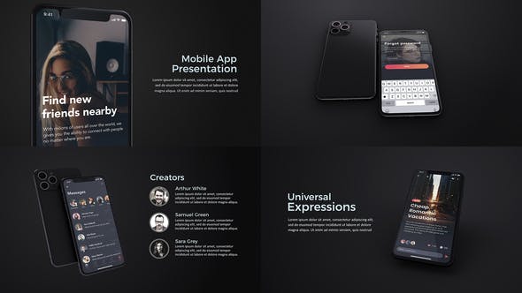 Videohive Mobile App Presentation 28539646