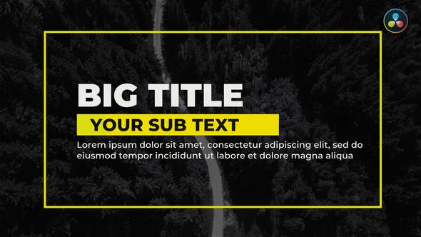 Videohive Big Titles 30087496