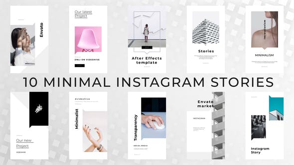 Videohive Minimal Instagram Stories 30175852