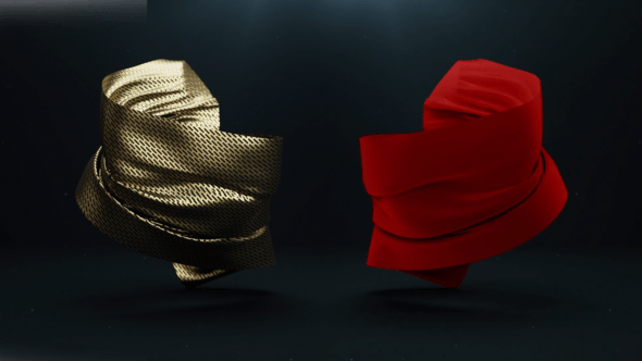 Videohive Cloth Logo Reveal 25997040