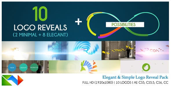 Videohive Elegant And Simple Logo Pack 9178559