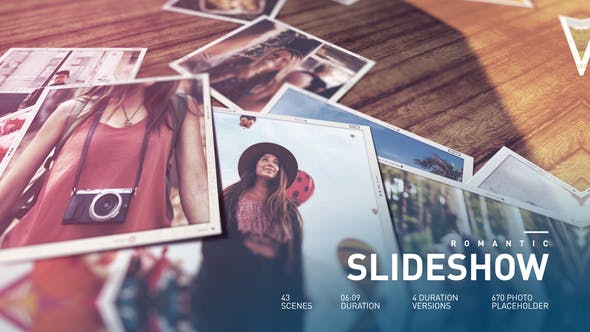 Videohive Romantic Slideshow 30553416