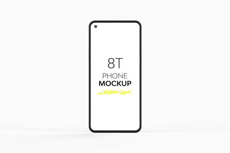 8T Cyberpunk Phone Mockup