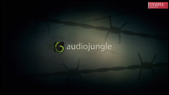 Videohive Barbed Wire Logo Crime Opener 21830631