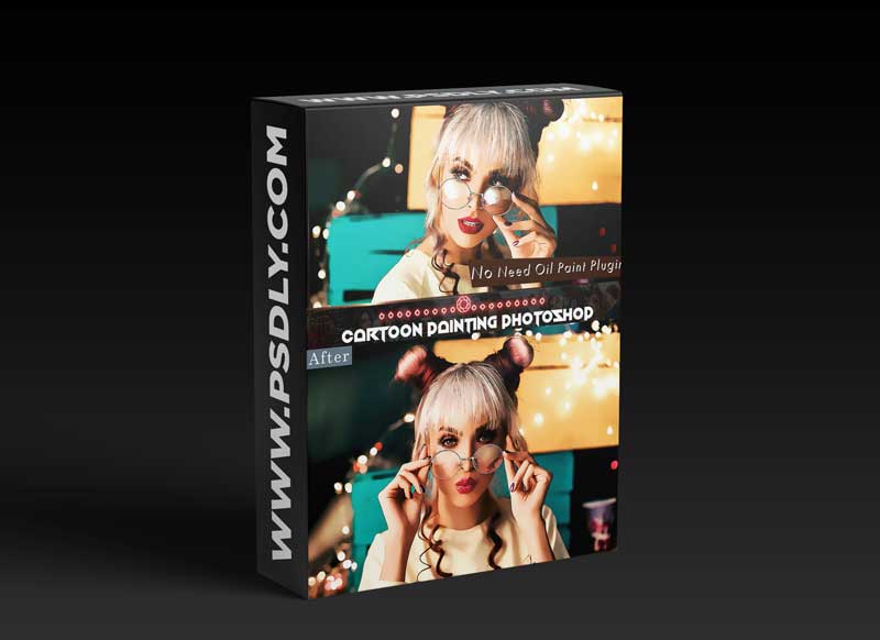 Cartoon Painting Photoshop Action