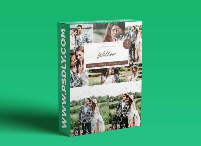 CreativeMarket - 8 x Lightroom Presets, Willow 5962712