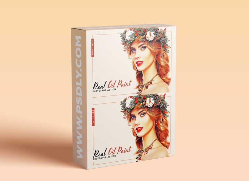CreativeMarket - Real oil paint photoshop action 5906275