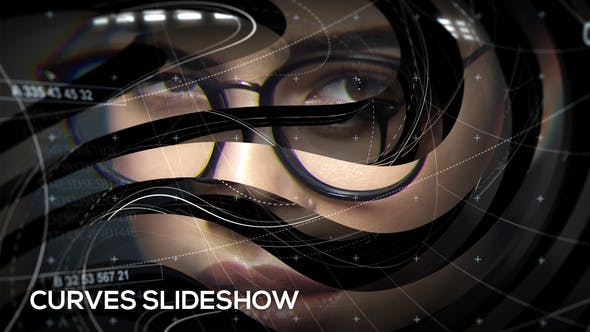 Videohive Curves Slideshow 20338393