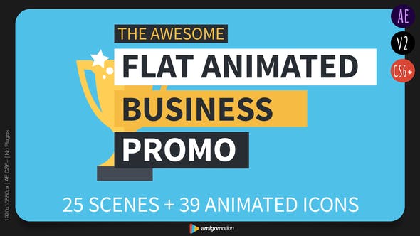 Videohive Flatographics Explainer Video 20526685
