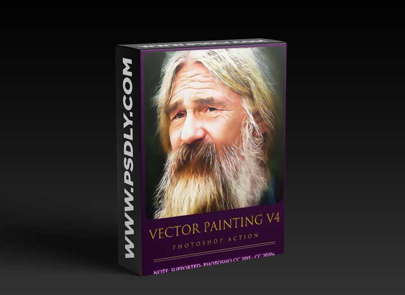 GraphicRiver - Vector Painting V4 Photoshop Action 30937349