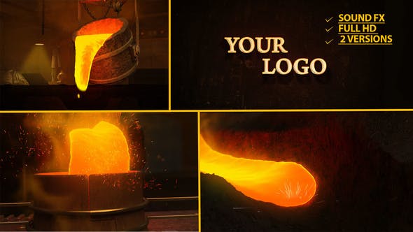 Videohive Metal Logo 22373256