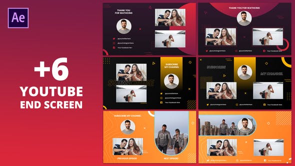 Videohive Youtube End Screen 31467064