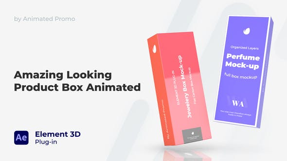 Videohive Box Mock-Up Product Marketing Mockup 31644573