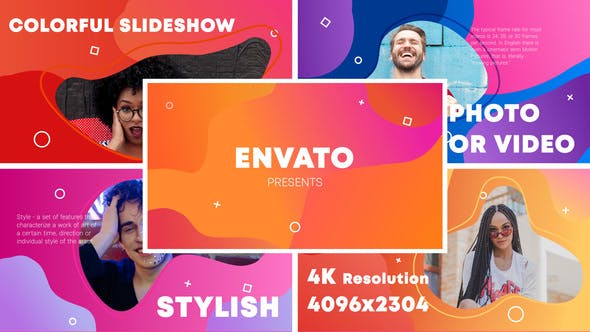 Videohive Colorful Slideshow After Effects 31457812