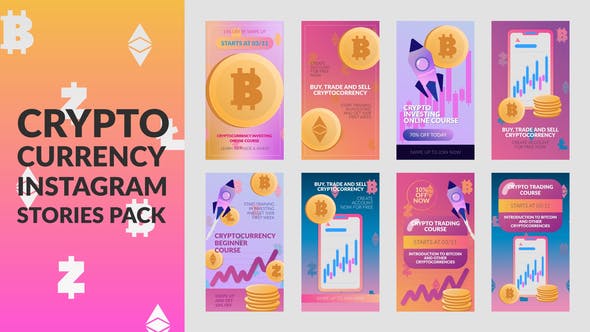 Videohive Cryptocurrency Stories Pack 31520000