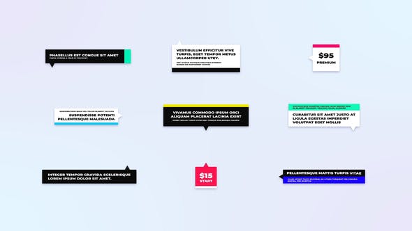 Videohive Stylish Call Outs For After Effects 31556901