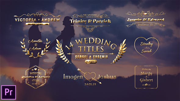 Videohive Wedding Titles 23793642