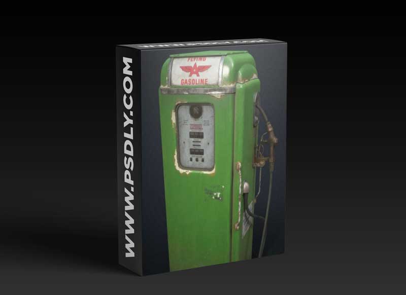 Retro Gas Pump