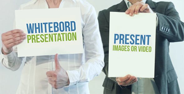 Videohive White Board Presentation 10843123