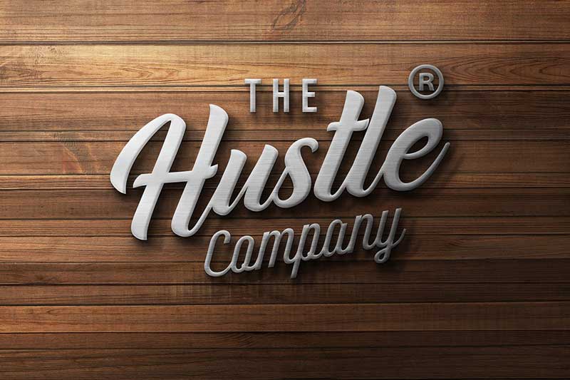 Wood Panel Logo Mockup