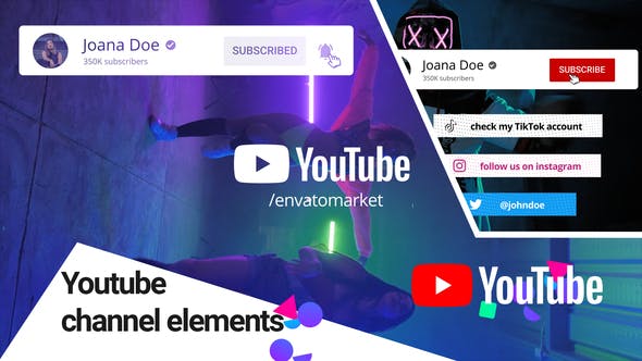 Videohive Youtube Channel Elements 31479141